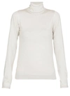 Brunello Cucinelli Turtleneck Jumper In Warm White