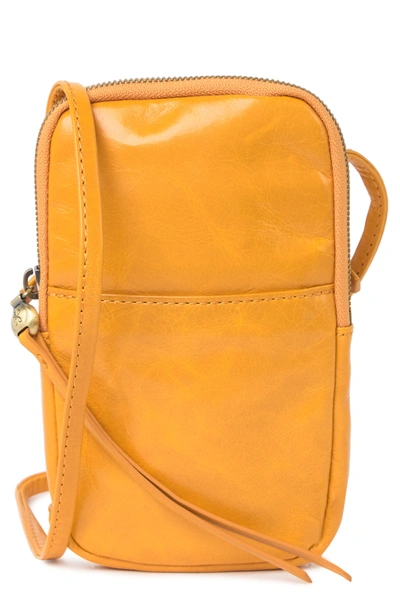 Hobo Fate Leather Crossbody Bag In Mustard ModeSens