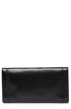 Hobo Cape Leather Wallet In Black