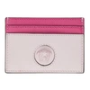 VERSACE PINK 'LA MEDUSA' CARD HOLDER