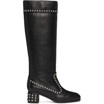 Maryam Nassir Zadeh Black Kiki Tall Boots