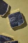 Anthropologie Gilded Agate Coaster By  In Black Size Coasters