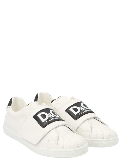 Dolce & Gabbana Kids' Dna Shoes In White