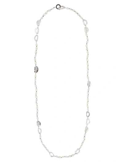 Loveness Lee Selen Magna Pearl Necklace In Silber