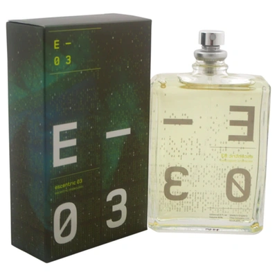 Escentric Molecules Escentric 03 By  For Unisex - 3.5 oz Edt Spray In Green