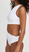 Beach Riot Celine Cutout One-shoulder One-piece Swimsuit