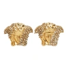 VERSACE GOLD PALAZZO DIA EARRINGS