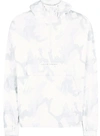 Dolce & Gabbana Jersey Hoodie With Camouflage Print In White