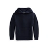 Polo Ralph Lauren Kids' Washable Cashmere Hooded Sweater In Hunter Navy