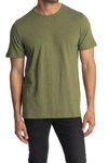 Rag & Bone Core Slub Knit T-shirt In Armygrn
