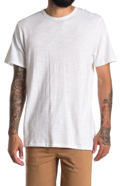 Rag & Bone Core Slub Knit T-shirt In Wht