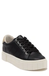 Dolce Vita York Lace-up Platform Sneaker In Black Stlela