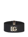 DOLCE & GABBANA DOLCE & GABBANA DG STRETCH BAND BELT