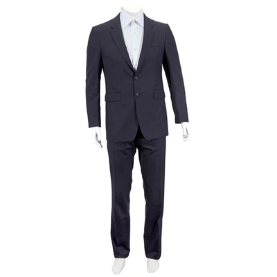 Burberry Navy Millbank Modern Fit Wool Suit In Blue