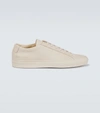 COMMON PROJECTS ACHILLES LOW SAFFIANO LEATHER SNEAKERS,P00593233