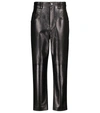 ISABEL MARANT DIPADELAC皮革高腰修身裤装,P00573523