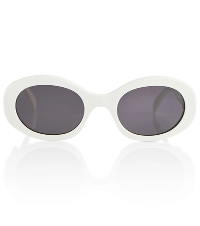 Celine Women's Round Sunglasses, 52mm In White