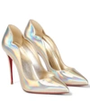 CHRISTIAN LOUBOUTIN HOT CHICK 100 PATENT LEATHER PUMPS,P00578948