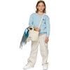 ACNE STUDIOS KIDS BLUE PATCH SWEATSHIRT