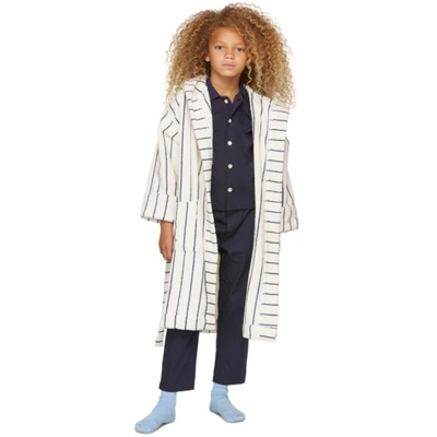 Tekla Ssense Exclusive Kids Navy Sleepwear Set In True Navy