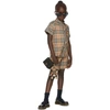 BURBERRY KIDS BEIGE VINTAGE CHECK TAILORED SHORTS