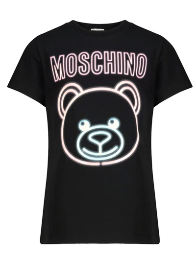 Moschino Kids T-shirt In Black