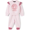 VERSACE BABY PINK TRACKSUIT SET