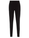 Rick Owens Fine-knit Cashmere Leggings In Black