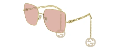 Gucci Gg0724s Sunglasses In Pink