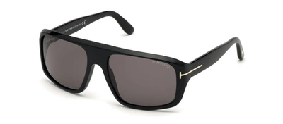Tom Ford Duke M Navigator Sunglasses In Smoke