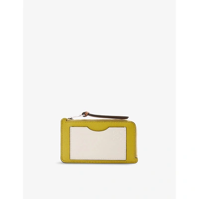Loewe Logo-debossed Zipped Leather Coin Purse