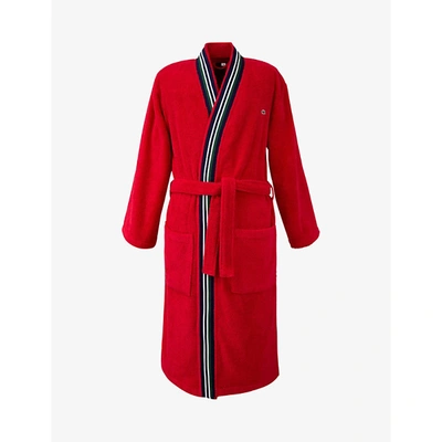 Lacoste Rouge Club Organic Cotton Bathrobe M