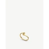 GUCCI GG RUNNING 18CT YELLOW-GOLD RING,R03772631