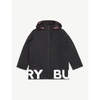 BURBERRY BOYS BLACK KIDS TOBY TWO-IN-ONE RECYCLED-SHELL JACKET 6-14 YEARS 14 YEARS,R03764273