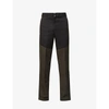 Tory Van Thompson Upcycled Dickies 874 Slim-fit Straight-leg Twill Trousers In Black Olive