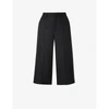 MONCLER CROPPED MID-RISE WOOL TROUSERS,R03791716