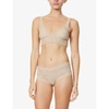 Hanky Panky Signature Stretch-lace Bra In Chai