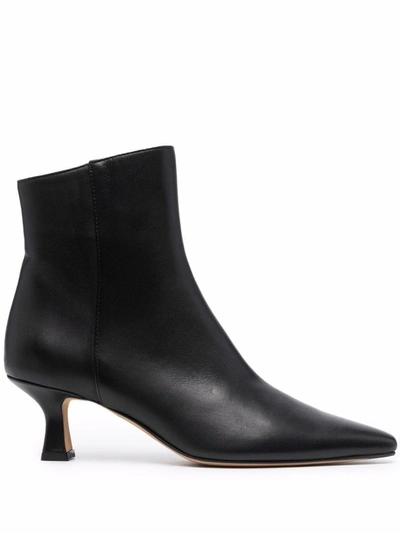 Roberto Festa Valencia Pointed-toe Boots In 黑色
