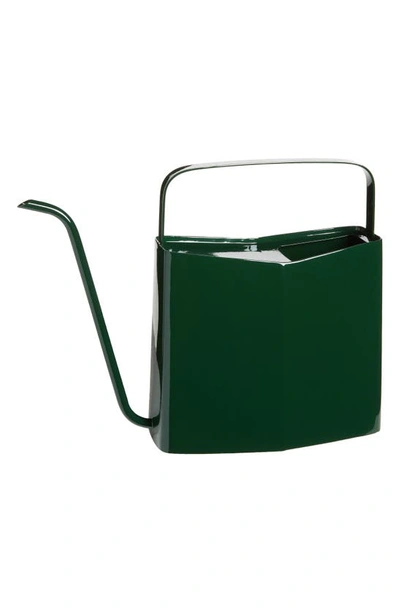 Modern Sprout Watering Can In Dark Emerald