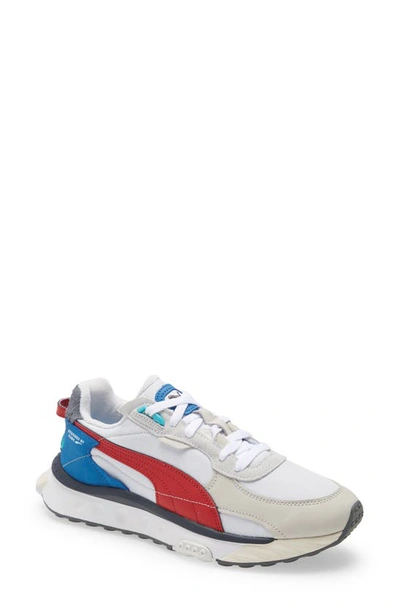 Puma Wild Rider Layers Sneakers 38069701 In White