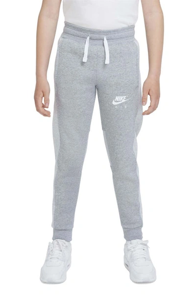 Nike Air Kids' Fleece Sweatpants In D Gr H/white