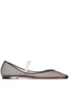 Piferi Tremaine Mary Jane Ballet Flats In Schwarz