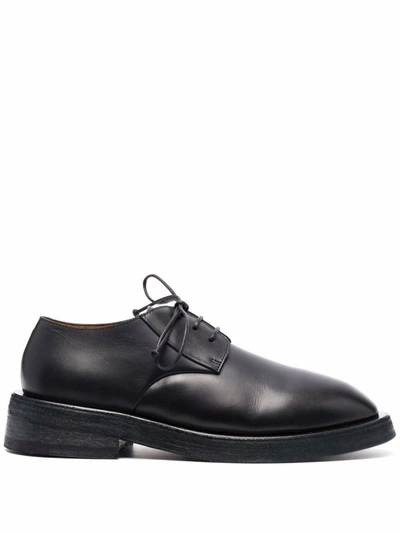 Marsèll Lace-up Leather Derby Shoes In Black