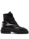 Marsèll Carro Ridged-sole Leather Boots In Black