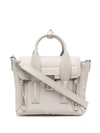 3.1 Phillip Lim Medium Pashli Leather Satchel In Grau