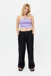 Urban Outfitters Y2k Low-rise Cargo Pant In Black