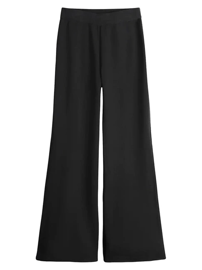 Misook, Plus Size Demi Palazzo Trousers In Black