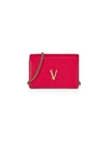 VERSACE VIRTUS LEATHER CHAIN WALLET,400013916904