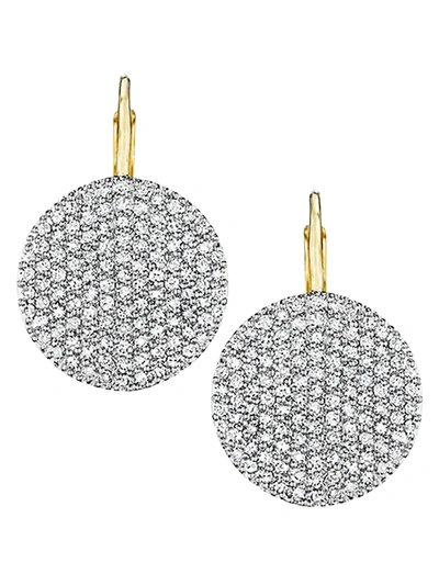 Phillips House Women's Infinity 14k Yellow Gold & Diamond Drop Earrings In White/gold