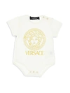 VERSACE BABY'S JERSEY LOGO MEDUSA-PRINT BODYSUIT,400014180624